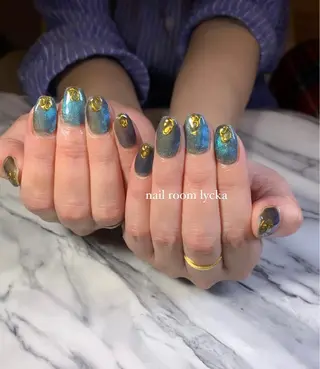 ネイル ネイルルームリッカ 𝐦𝐚𝐲𝐮のネイルデザイン