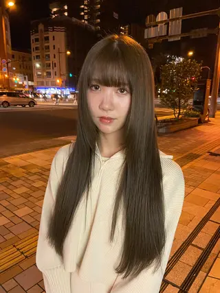 カラー kai🐇透明感 カラー/レイヤーのヘアスタイル