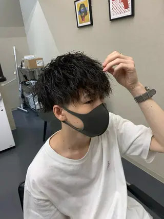 メンズ 奥谷 魁士のヘアスタイル