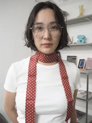 ショート イシイ モエカのヘアスタイル