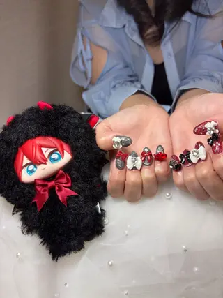 ネイル 🎀 アネラ しま  🎀のネイルデザイン