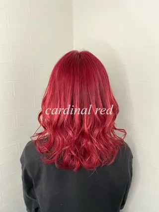 ミディアム カラー ブリーチカラー特化 U-topia小島のヘアスタイル