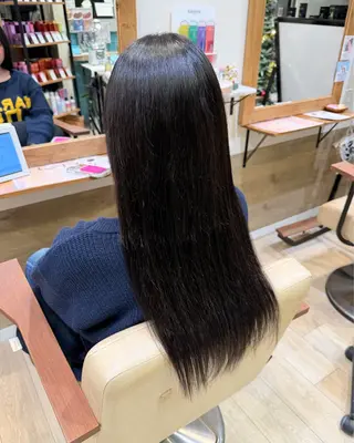 ロング 藤沢/ダブルカラー/ 艶カラー/五十嵐颯のヘアスタイル