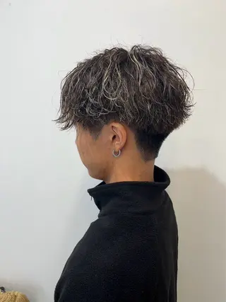 パーマ メンズ Shu ✄﻿/ giinii 横浜のヘアスタイル