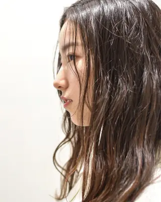 ロング fuchigami suzunoのヘアスタイル