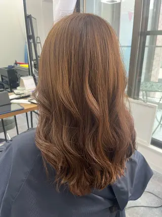 セミロング 北崎 えりのヘアスタイル