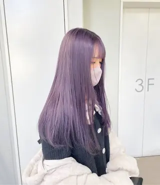 ロング カラー ヘアアレンジ 艶カラー✨縮毛矯正✨ 翁長孝輔のヘアスタイル