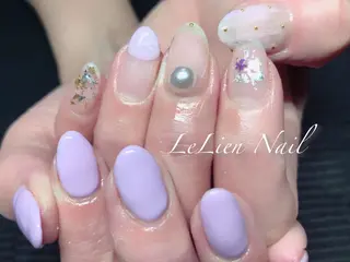 ネイル モチの良さ◉ フィルインネイル♡のネイルデザイン