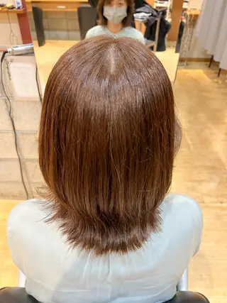 ミディアム カラー 艶カラー♡ ゆうかのヘアスタイル