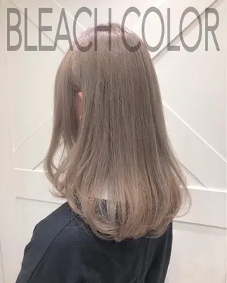 ミディアム カラー 月100人以上 髪質改善施術|谷口のヘアスタイル
