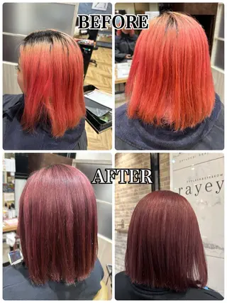 ミディアム arl 豊田店のヘアスタイル