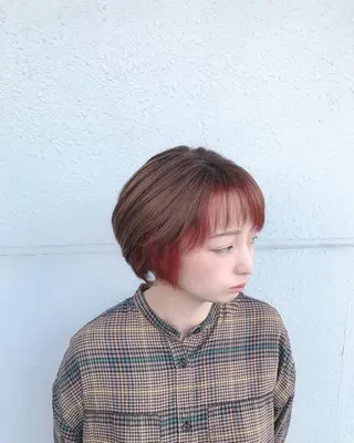 ショート カラー SOL _Nakamuraのヘアスタイル