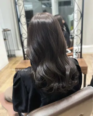 ロング カラー AKIHO/矢場町 ／メンズカットモデルのヘアスタイル