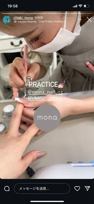 ネイル mona michiのネイルデザイン