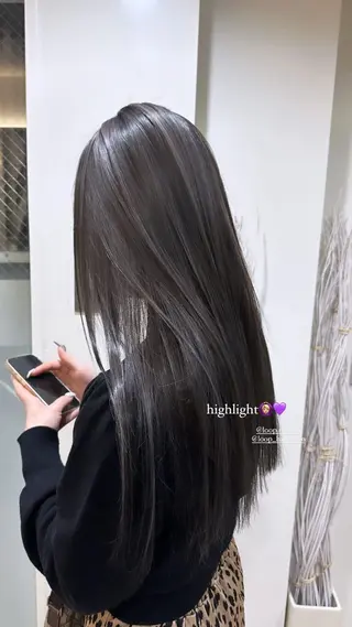 ロング カラー ♡韓国ヘア♡遠藤 美夢のヘアスタイル