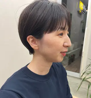 ショート カラー Hareru 豊田 修廣のヘアスタイル
