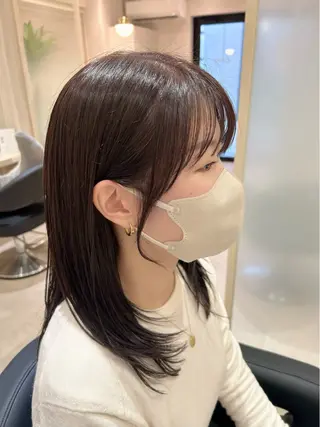 ミディアム ナチュラル🪴抜け感 🫧sonokoのヘアスタイル