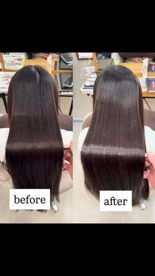 ロング 陸斗｜髪質改善×縮毛 × 大人世代対応のヘアスタイル
