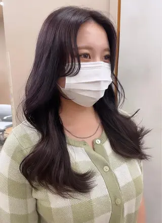 セミロング YUKI / レイヤーカット🤍のヘアスタイル