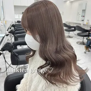 ロング 🍒韓国暖色ヘア NO.1🍒🪽のヘアスタイル