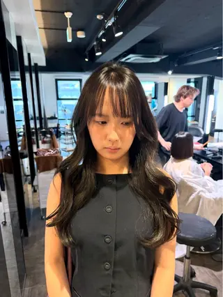 ロング 🎀momoღブリー チハイトーン🎀のヘアスタイル