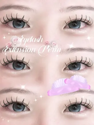 マツエク・マツパ 束感まつげ🎀美眉 NANAMIのマツエク・マツパデザイン