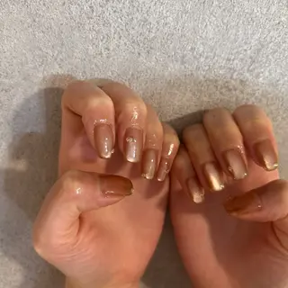 ネイル soa.Aika 自爪育成のネイルデザイン