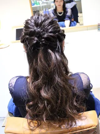 ヘアアレンジ creep hair nozomiのヘアスタイル