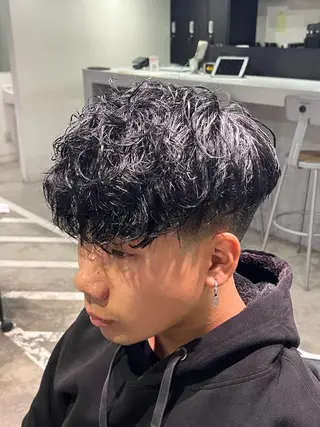 パーマ 朝陽 /メンズヘア特化のヘアスタイル
