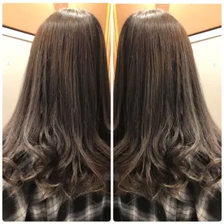 セミロング カラー 小山内 龍一郎 店長のヘアスタイル