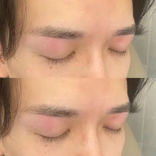 メンズ アイブロウ 波形 悠希のマツエク・マツパデザイン