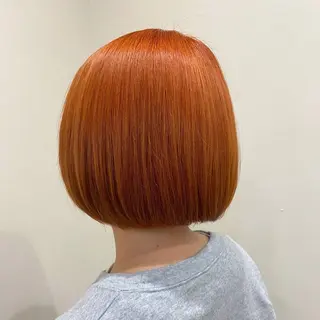 ショート カラー ワタナベ リリコのヘアスタイル