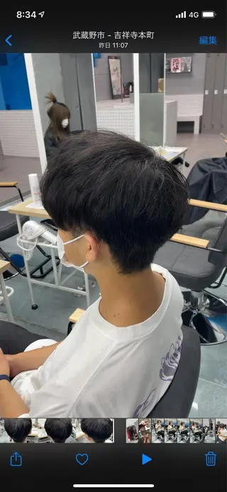 ショート カラー パーマ メンズ 🍃メンズヘア🍃 セヤシュウヘイのヘアスタイル