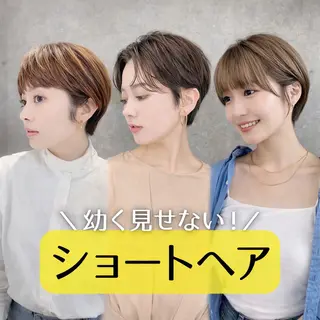 ショート ショート/ボブ 艶髪カラーTOSHIのヘアスタイル