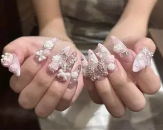 ネイル Sora  Nail 長さ出し専門店のネイルデザイン