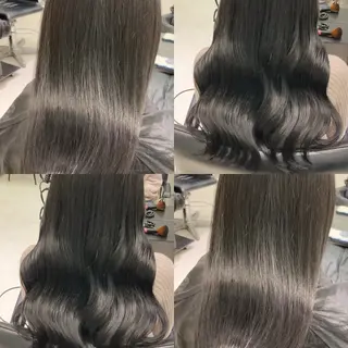 ロング カラー 💖ブリーチなし透明 感💖ASAHIのヘアスタイル