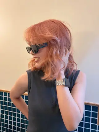 カラー はやし ちののヘアスタイル