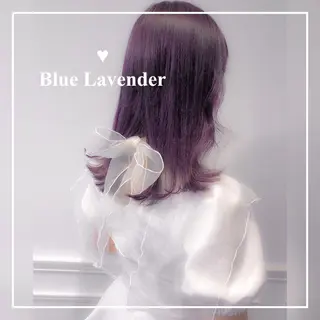 セミロング カラー miyu /トレンド カラー×艶髪のヘアスタイル