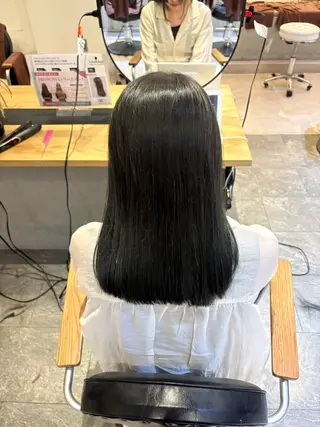 セミロング カラー 似合わせカラー🎀 sawa🎀池袋のヘアスタイル