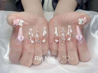 ネイル Rin Nail 新大久保店のネイルデザイン