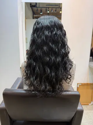 ロング 【表参道】似合わせ パーマ/神野 楓のヘアスタイル