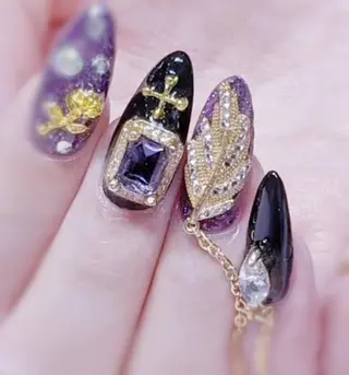 ネイル MoonNail ユリ🌸のネイルデザイン