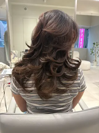 ロング カラー 海外レイヤー /NAGISAのヘアスタイル
