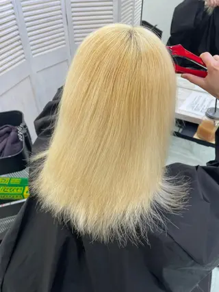 カラー 🎨ハイトーン ブリーチ✨RYUKIのヘアスタイル