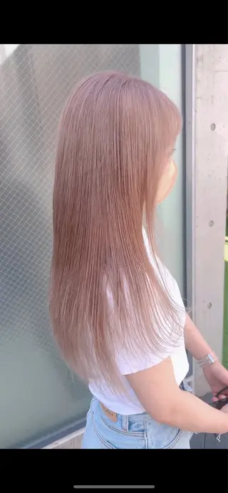 ロング カラー パーマ ヘアアレンジ 縮毛矯正特化/美髪/ 髪質改善/銀座/あおのヘアスタイル