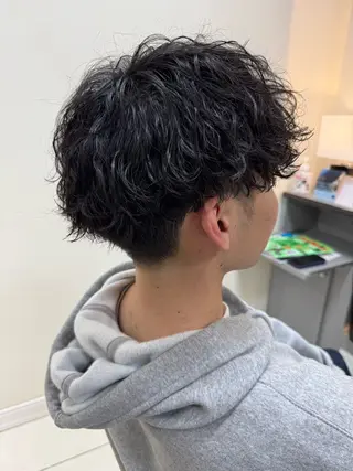 パーマ メンズ MUTO KEITAのヘアスタイル