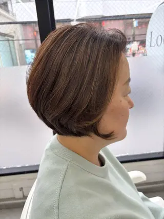 ショート 関山浩平ショート /ボブ/ヘアセットのヘアスタイル