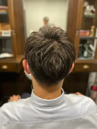 ショート 代表 武田晃英のヘアスタイル