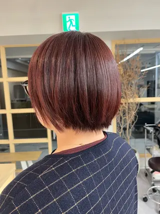 カラー ひな‪‪︎/暖色 柔color🌷のヘアスタイル