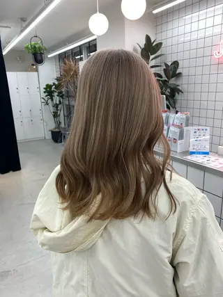 セミロング カラー JILL🌟 せいゆのヘアスタイル